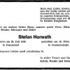 Horwath Stefan1908-1986 Todesanzeige